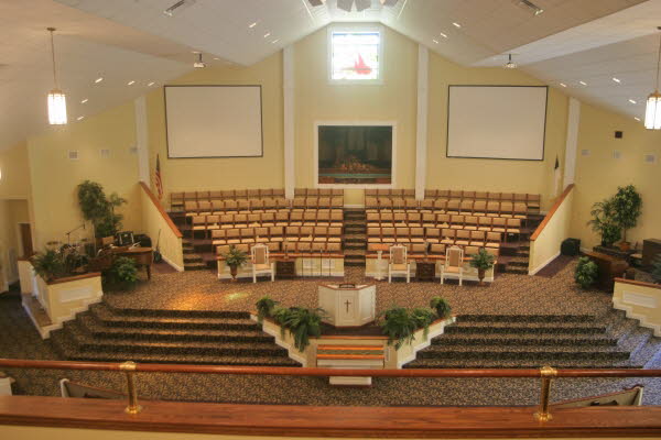 New Haven Baptist Church, Chattanooga, TN - Balcony