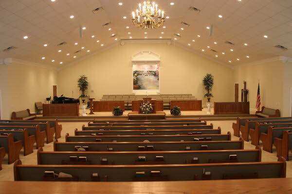 Rainsville Community Church, Rear View
