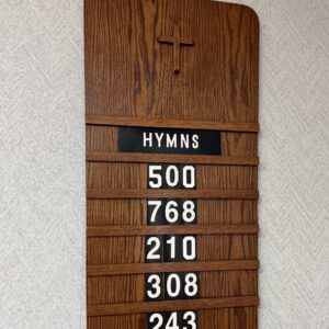 Hymn Board - F-508